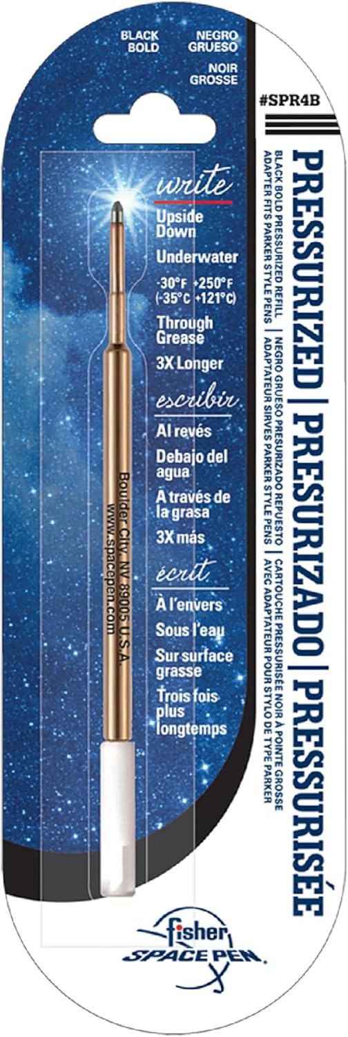 Fisher SPR4B Space Pen Point Pressurised Refill black/bold
