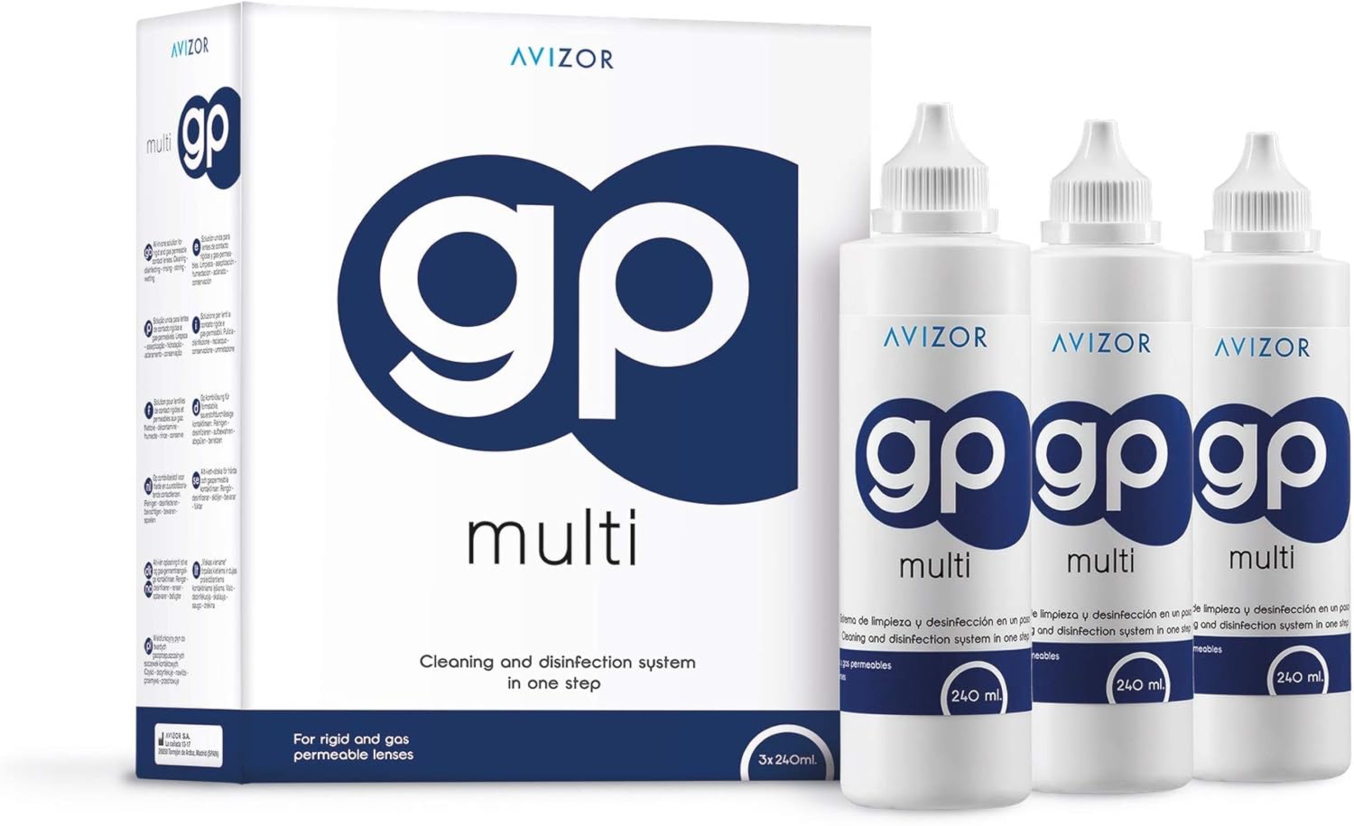Avizor GP Multi Solution Three Bottle Pack