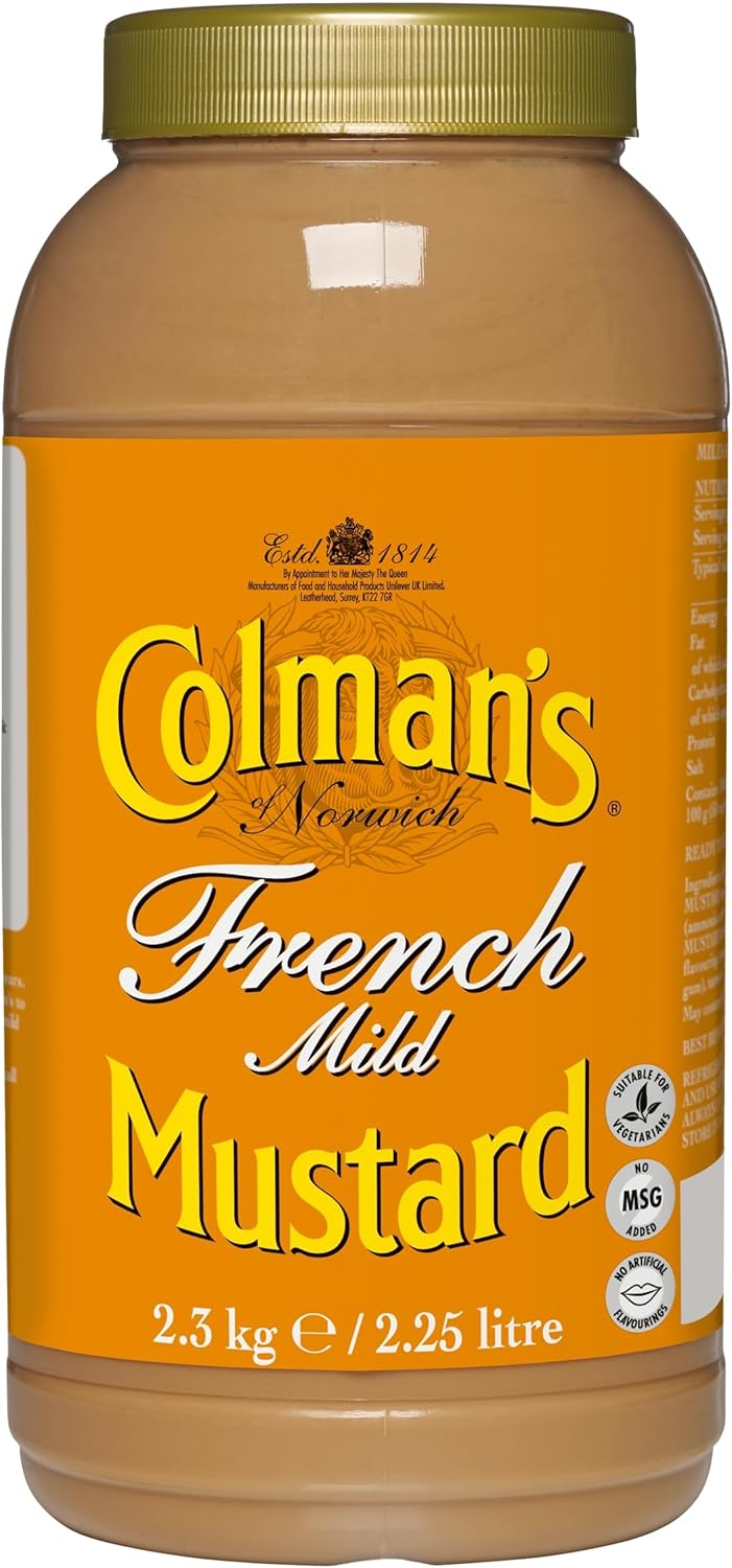 Colman's French Mustard, 2.25 Litre