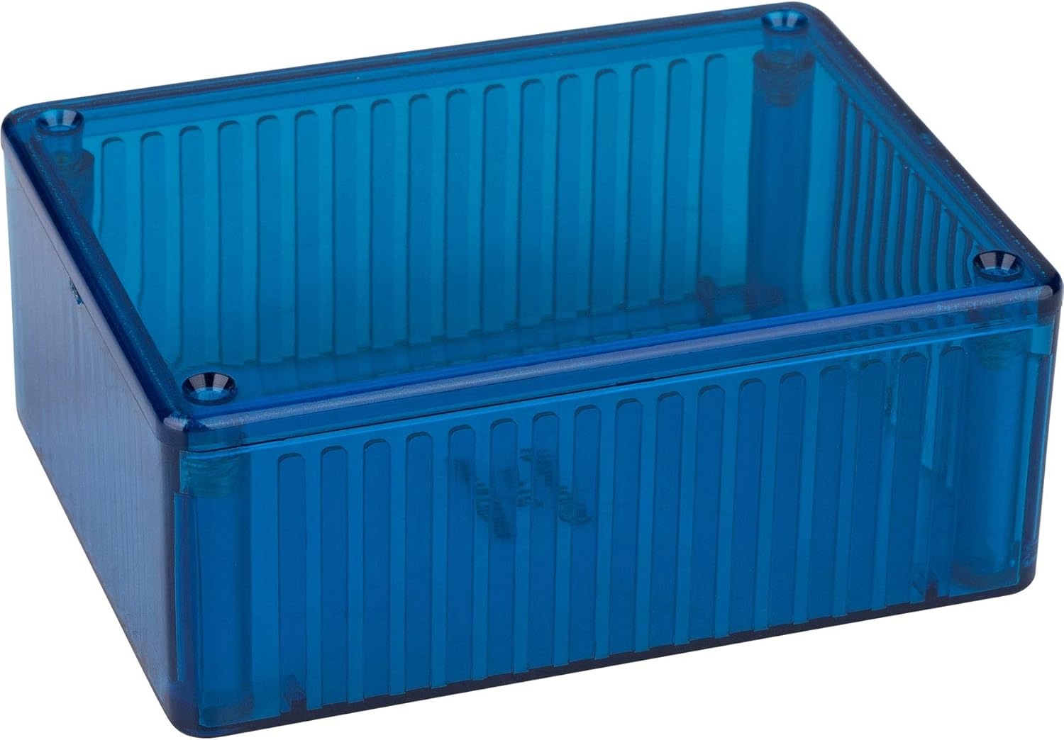 Hammond Manufacturing 1591STBU 1591S TRANSPARENT BLUE by Hammond Manufacturing