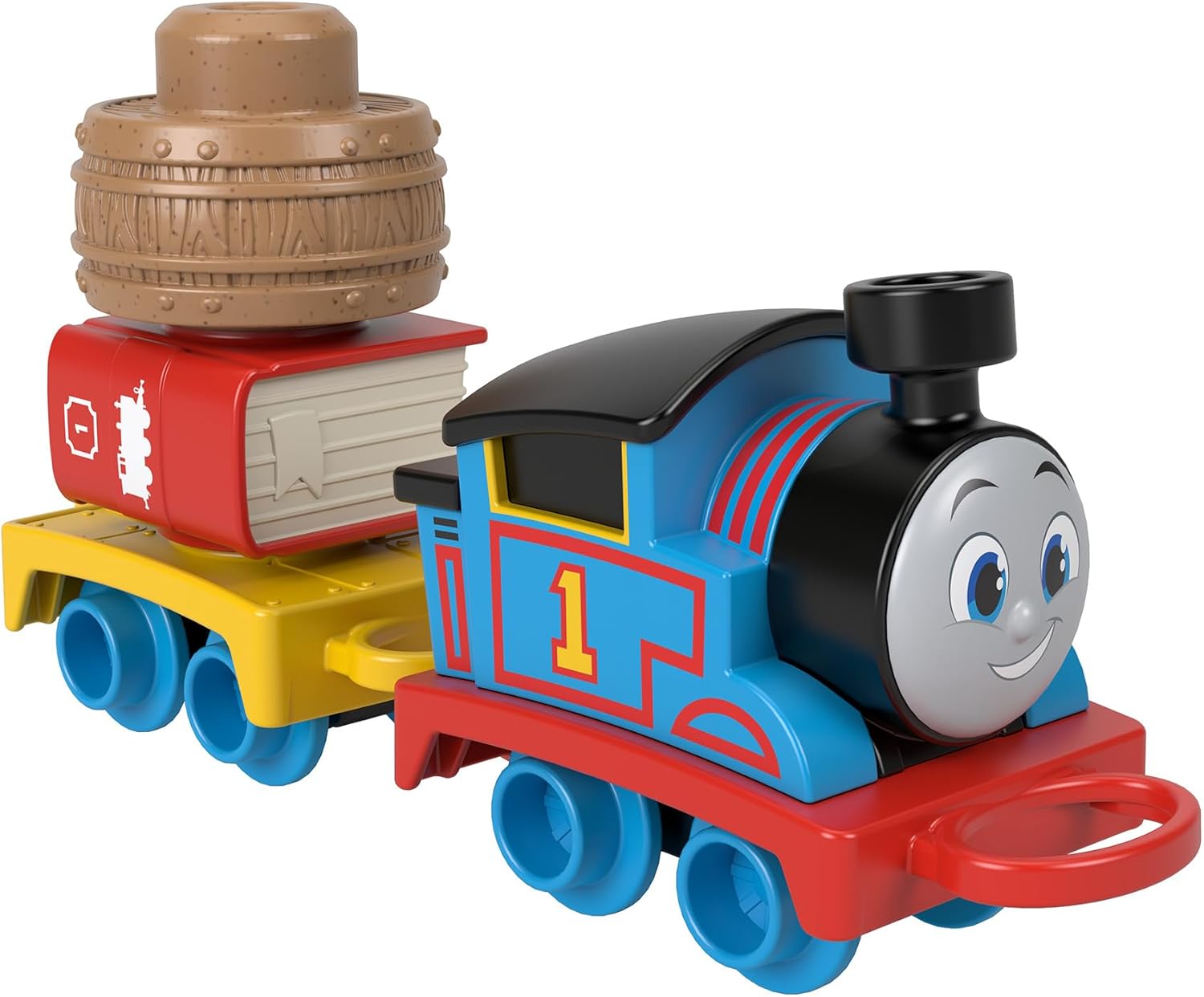 Thomas & Friends Toddler Toy My First Thomas Push-Along Train with Stacking Cargo for Kids Ages 18+ Months, HXP52