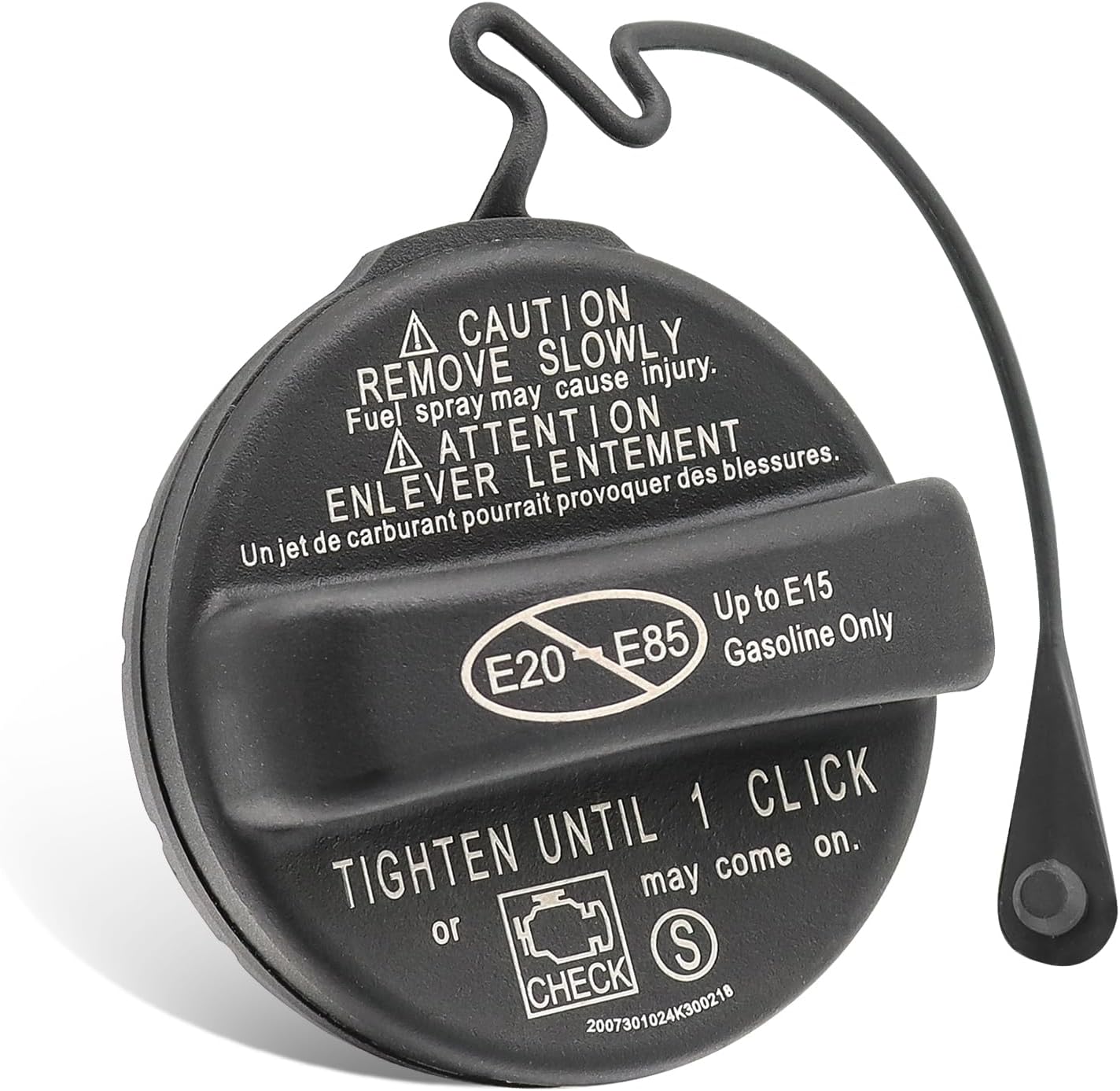 Gas Cap Fuel Cap 77300-07030 for 2014-2021 Toyota Venza Highlander Sienna Tacoma Camry RAV4 Corolla Avalon Tundra Sequioa,Lexus CT200h UX200 ES300h ES350 GS450h NX300h RX350 LC500,77300-53030 Gas Caps