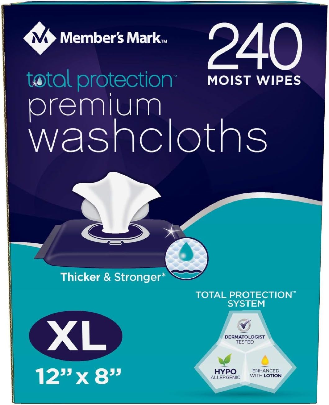 Member's Mark Adult Washcloths (240 Count)