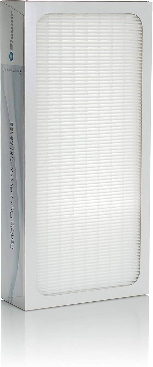 BLUEAIR Classic 400 Series Genuine Particle Replacement Filter; fits Classic 480i, 402, 403, 405, 410, 450E, 455EB, White
