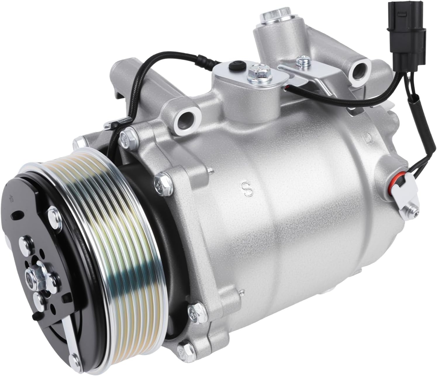 AC Compressor Fit for 2007-2014 CR-V / 2012-2015 Civic, for 2007-2012 RDX 2.3L, A/C with Clutch Replacement for 5512639, 5512712, 5513098, 6512639, 6512712