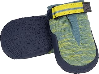 Ruffwear, Hi & Light Trail Shoes, On-The-Trail Paw Protection for Dogs, Rock Green, 2.50"