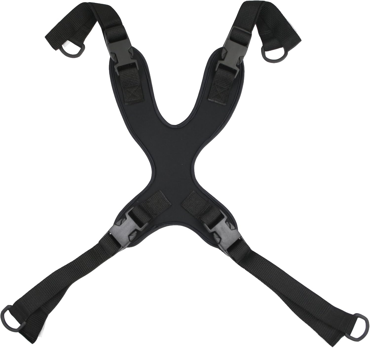 Rehabilitation Advantage Wheelchair Chest Harness with Adjustable Straps, Small