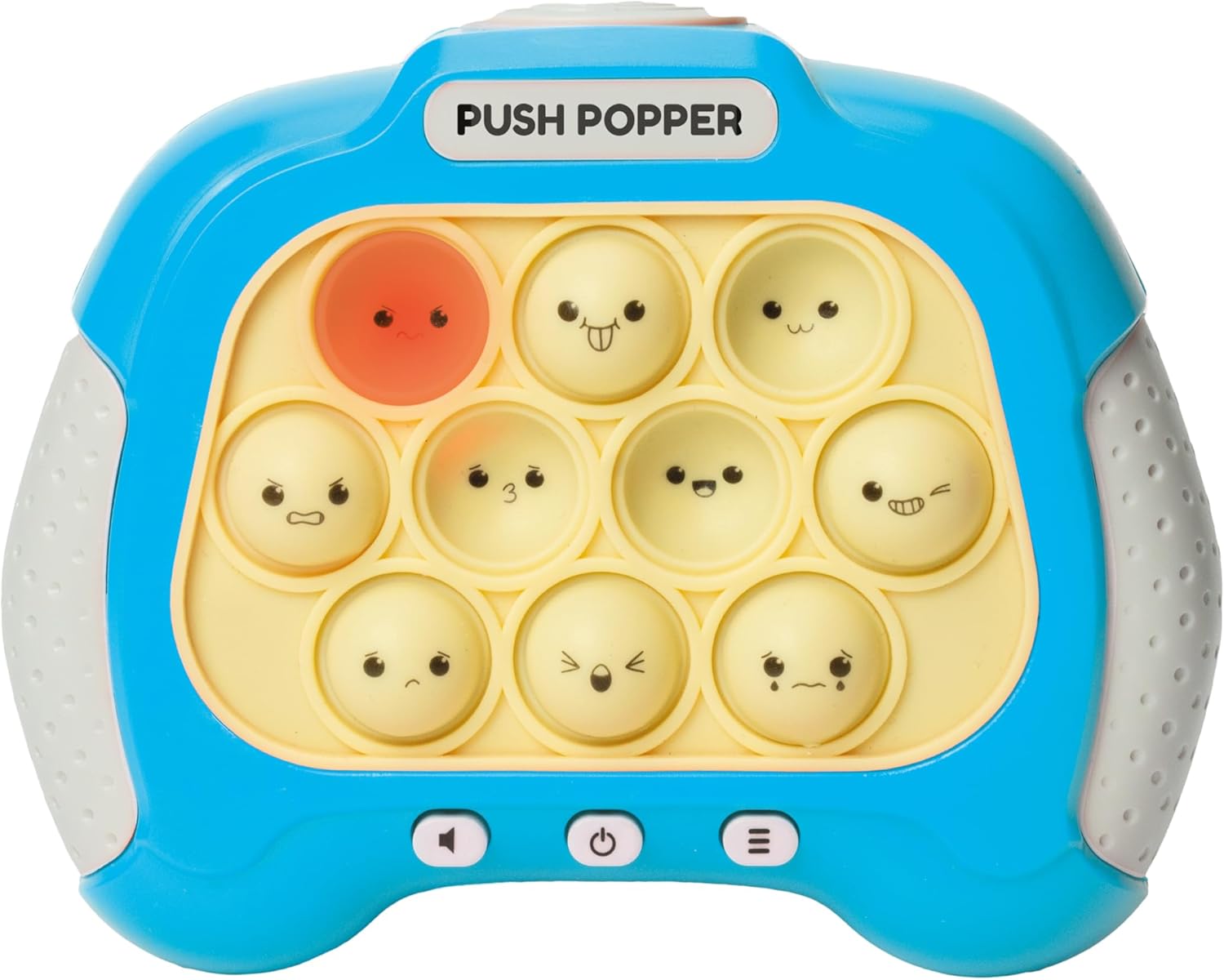 #winning Electronic Fidget Push Popper Game With Multiple Playing Modes in Blue