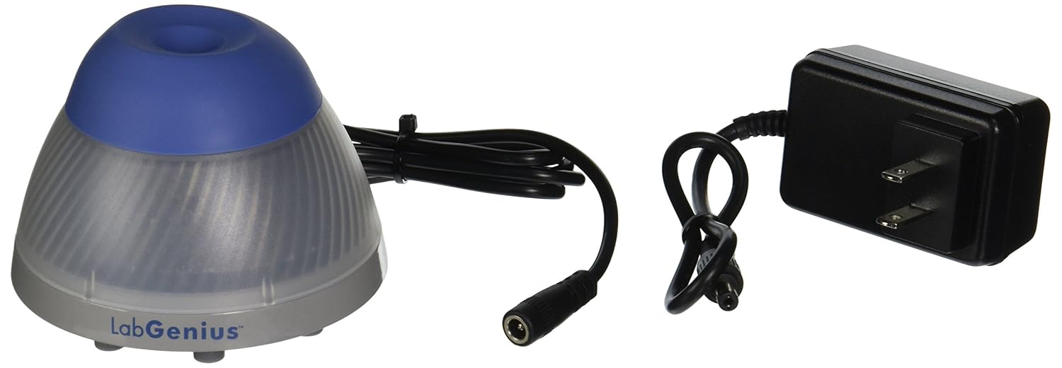 MI0101001 Mini-Vortex Mixer, Blue(Top)/Clear(Body)