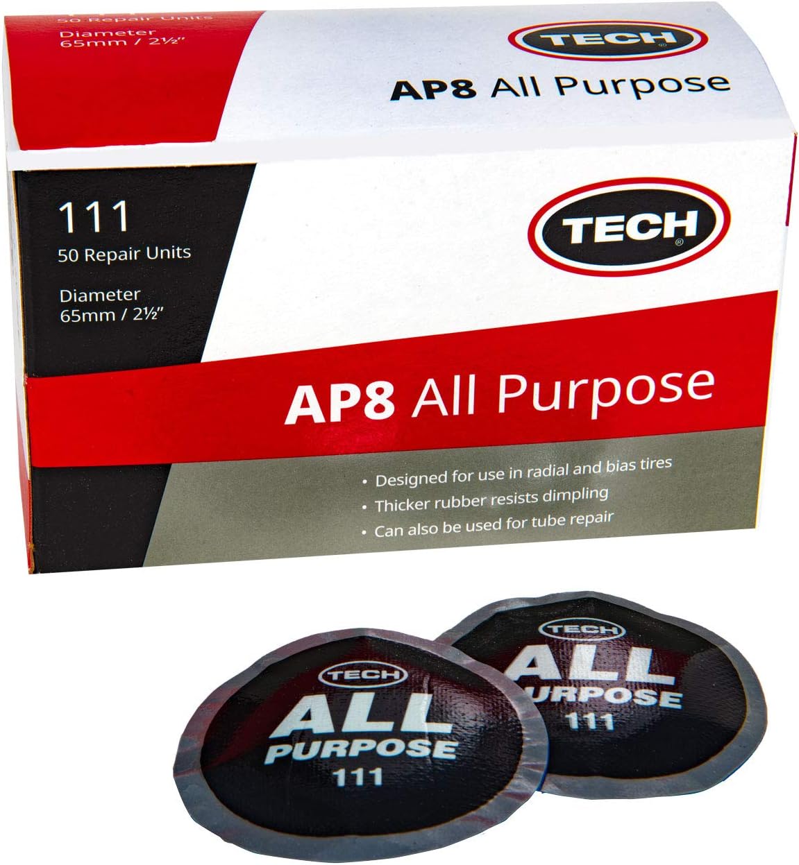 AP8 Round All Purpose 2 1/2" (65mm), Box of 50