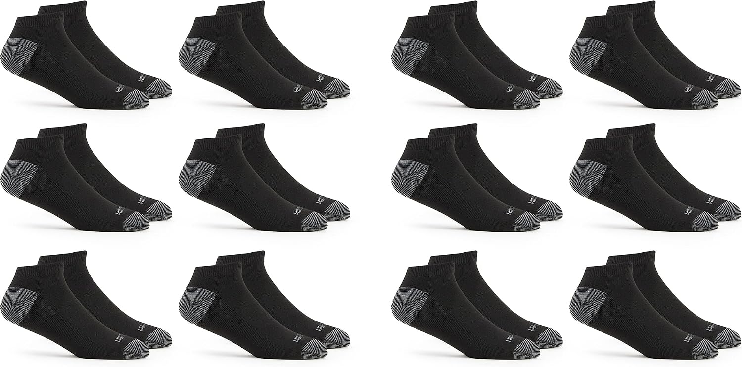 Fruit of the Loom Men's Dual Defense Odor Protection Socks