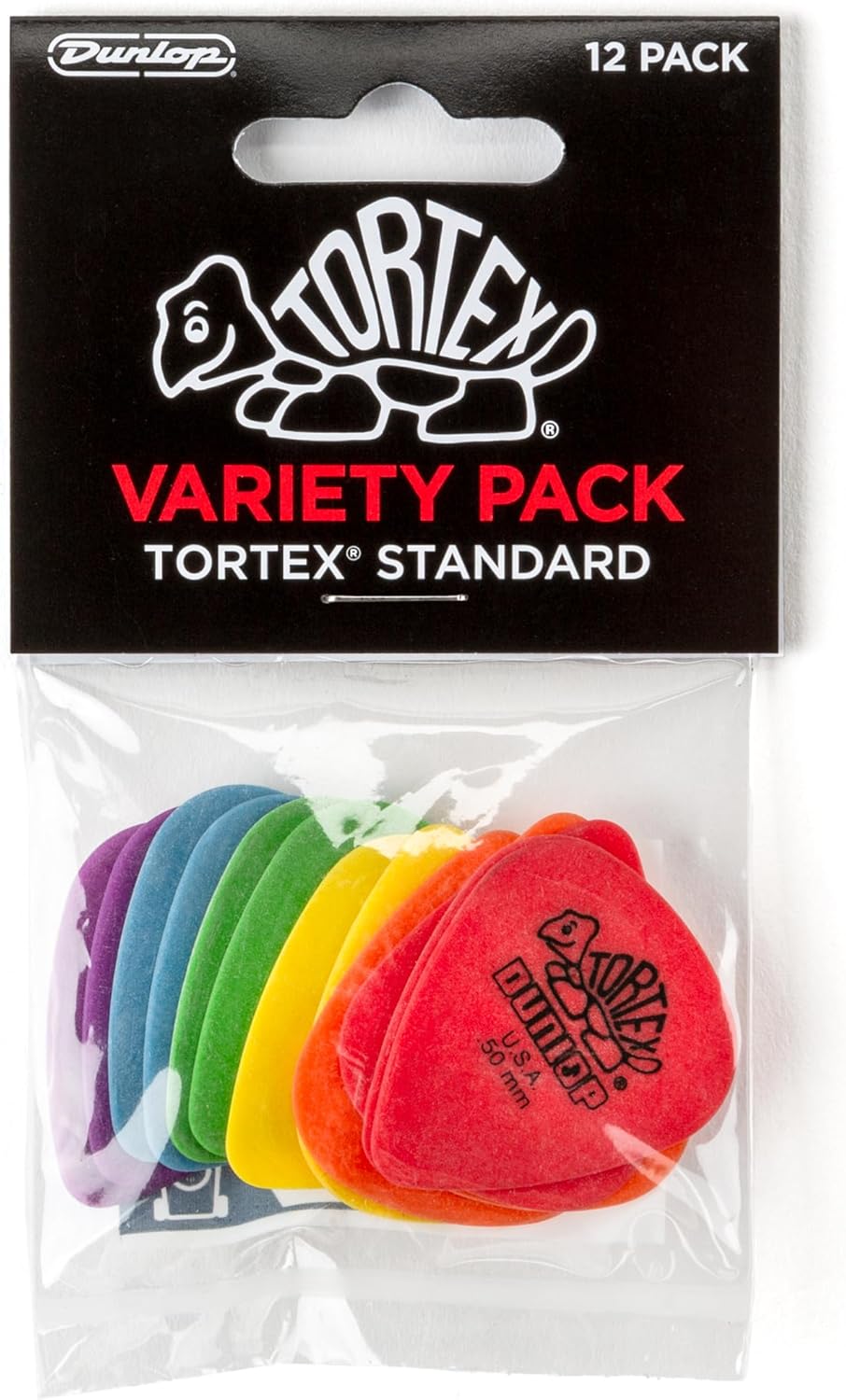 Dunlop Picks - Variety - PVP418 Tortex Standard - Pack 12