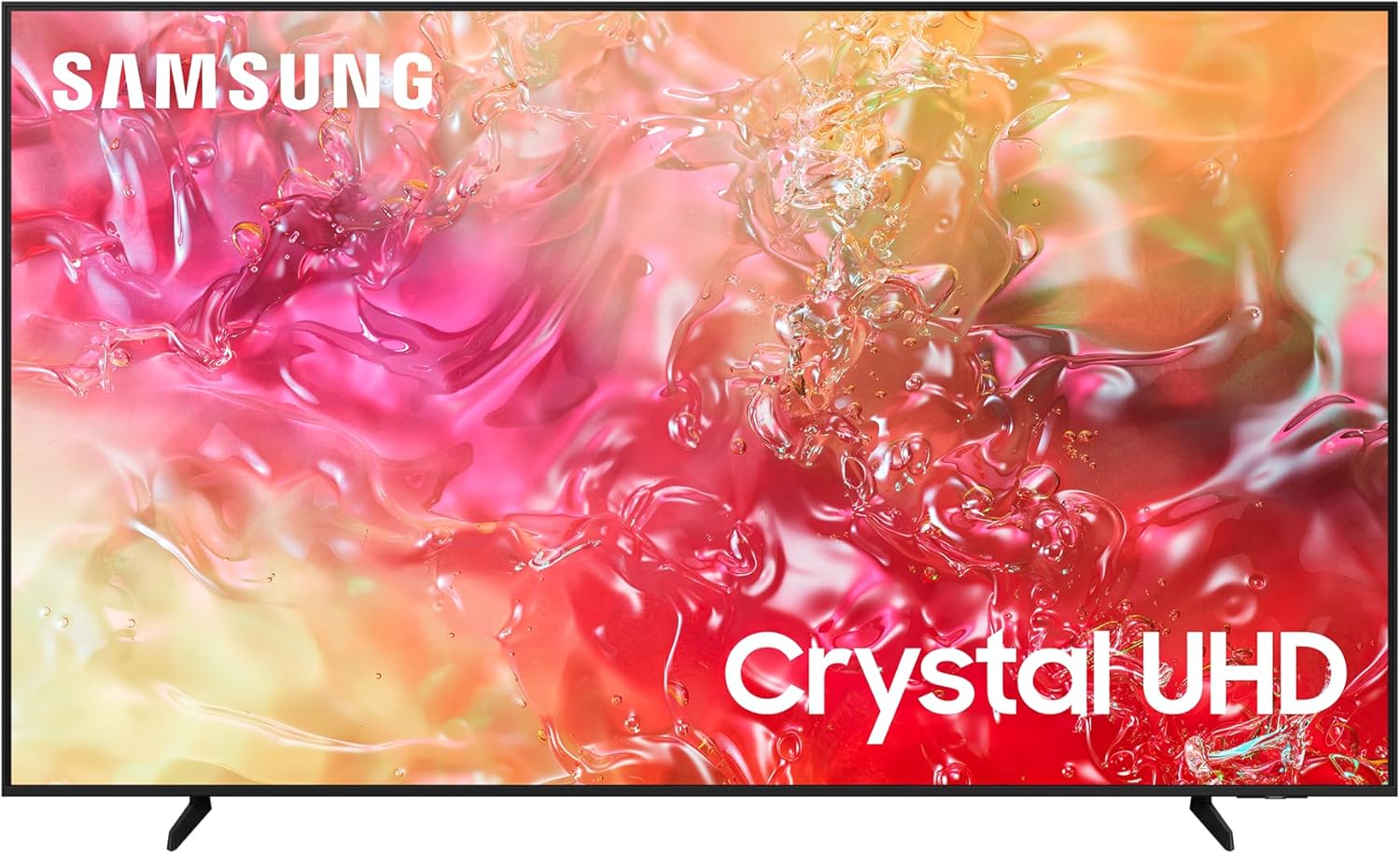 Samsung DU7100 43" Crystal UHD SmartTV, With Crystal Processor 4K, PurColour, Object Tracking Sound Lite, Gaming Hub, Smart TV powered by Tizen, UE43DU7100KXXU, UK Model (2024)
