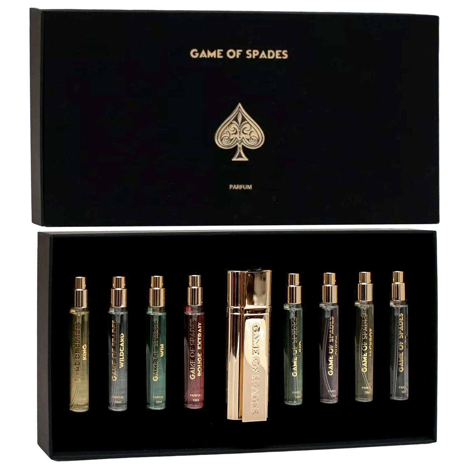 Jo Milano Game Of Spades Perfume Men And Women Mini Coffret Gift Set