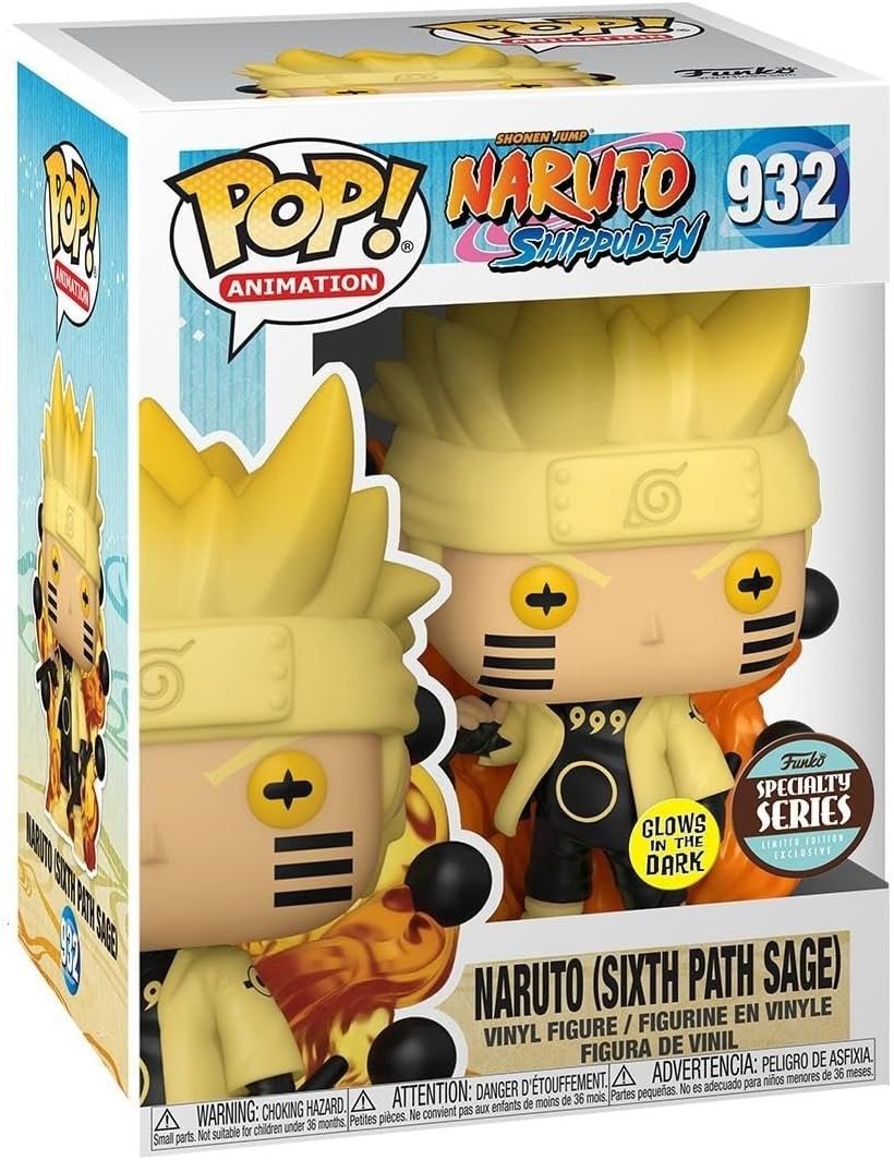 Funko Naruto POP! Animation Six Path Sage Exclusive Vinyl Figure [Glow-in-the-Dark Exclusive Version]