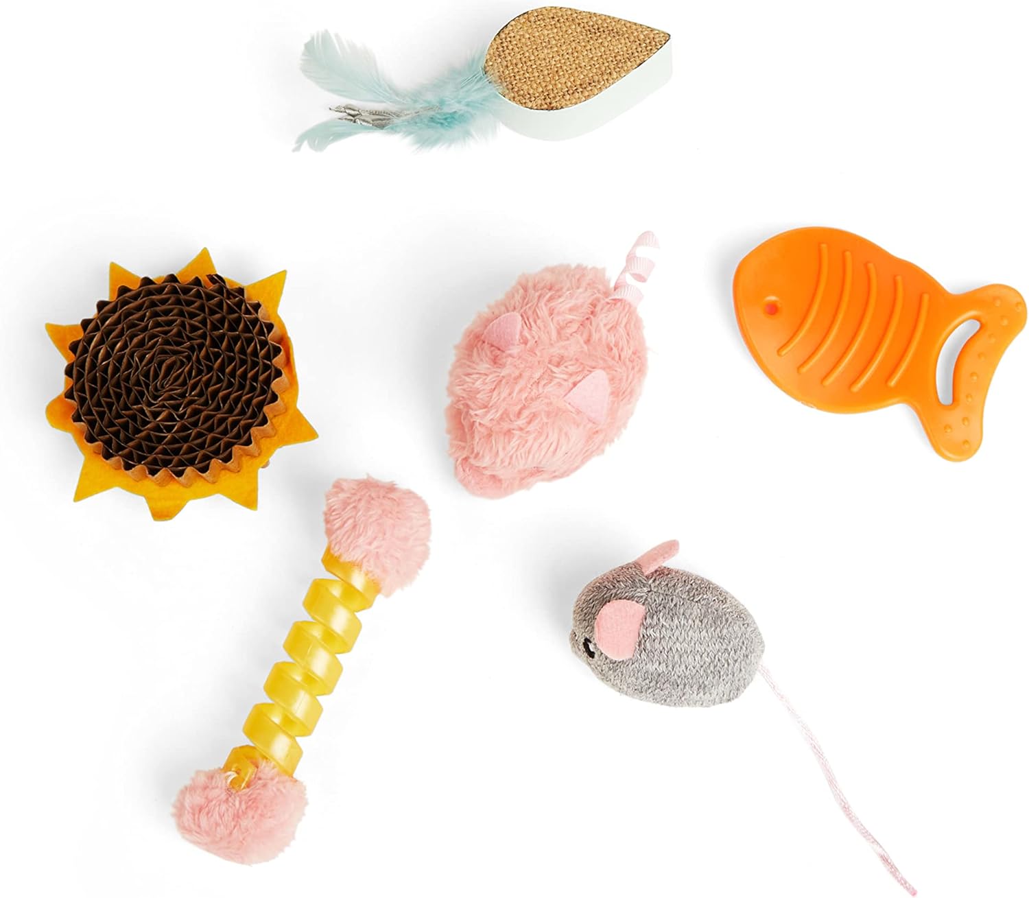 Leaps & Bounds Black Little Paws Great Outdoors Kitten Toy Set