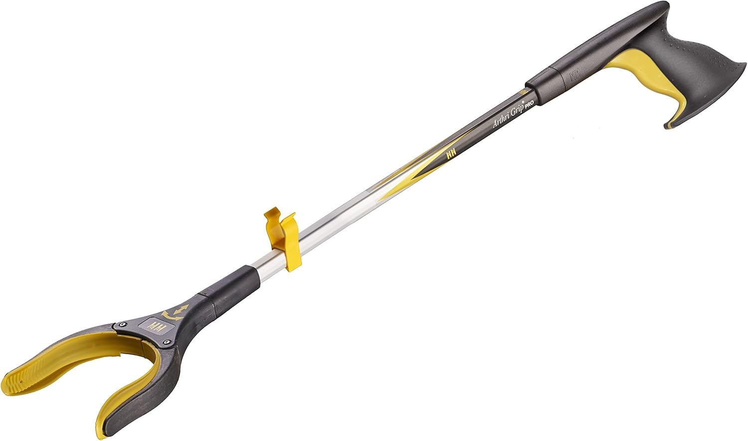 Helping Hand Company Athri-Grip PRO Reacher Grabber 26”/66cm. Long Handled Grabbing Aid for Arthritis, Stiff Joints, Limited Hand Mobility. Ideal for Elderly, Disabled to Help Bending and Reaching