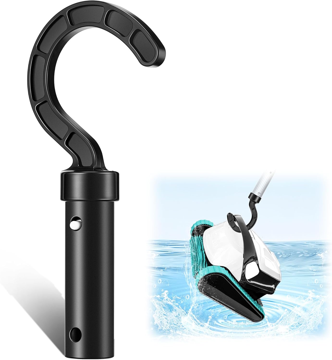 Pool Hook for Robotic Pool Cleaner, Pool Hooks for Poles, Compatible with All Robotic Pool Vacuum Cleaner, Easily Recycle the Pool Robotic, Suitable for Telescopic Poles