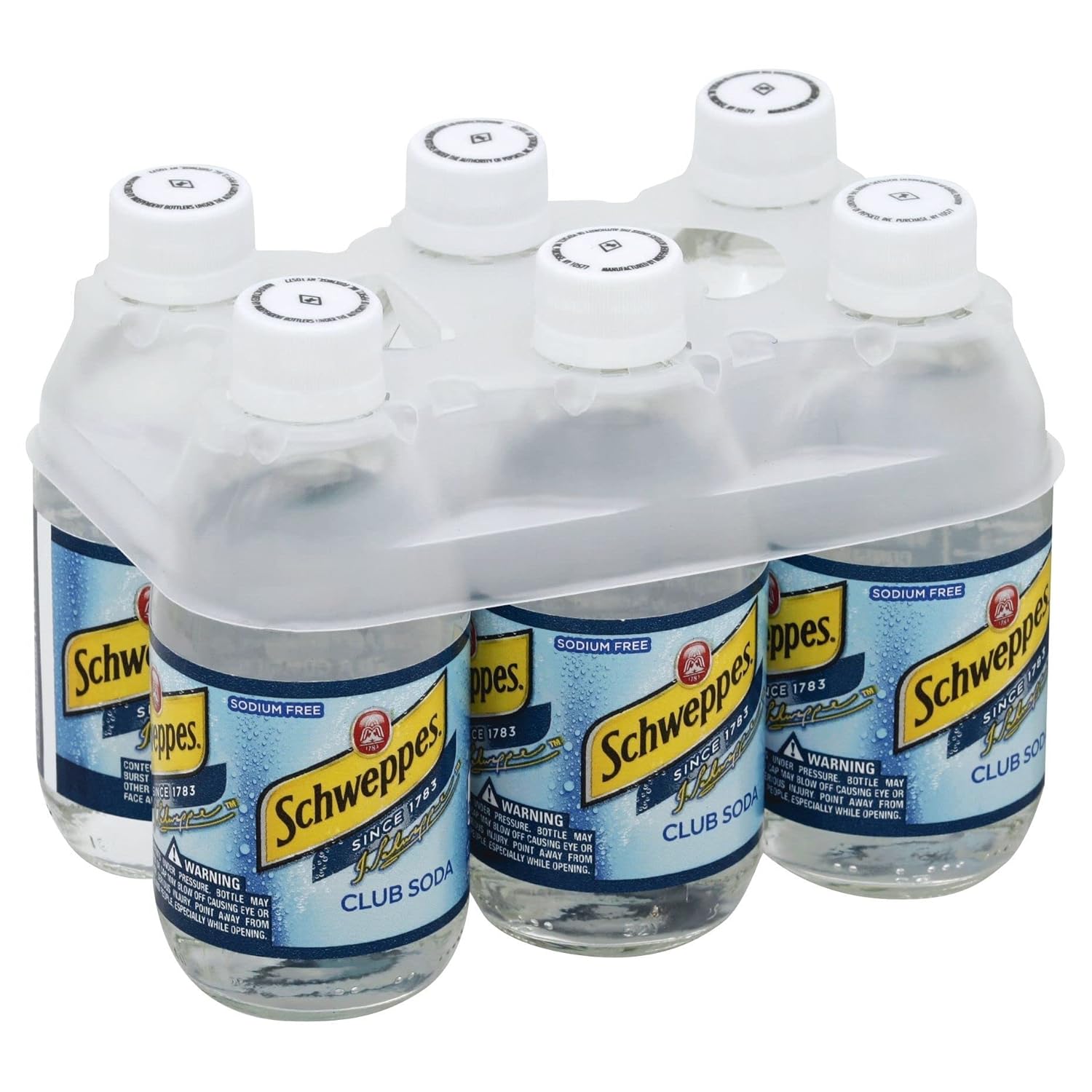 Schweppes Club Soda - 10OZ