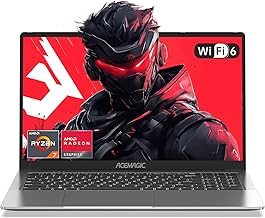 ACEMAGIC 2024 Newest Gaming Laptop, 16.1-inch FHD Display Laptop with AMD Ryzen 7 5700U Processor(8C/16T) with Backlit Keyboard,16GB RAM 512GB M.2 2280 NVMe SSD Laptop Computer,Type-C USB3.2