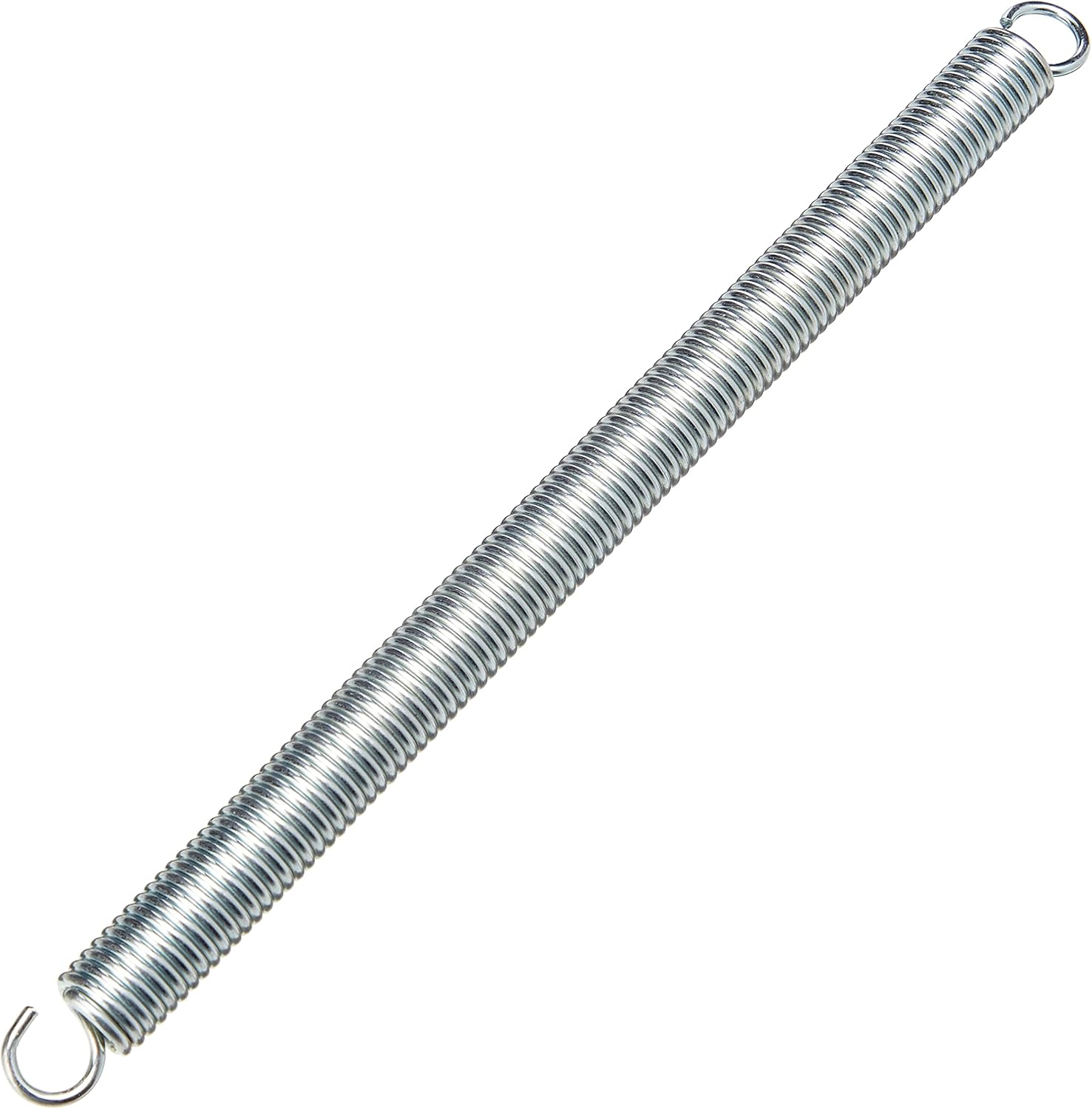 Chapuis Galvanised Steel Spring Set with Hooks - Double Hook, Spiral Pull Spring, 1.8 mm Wire Diameter - 200 mm Length