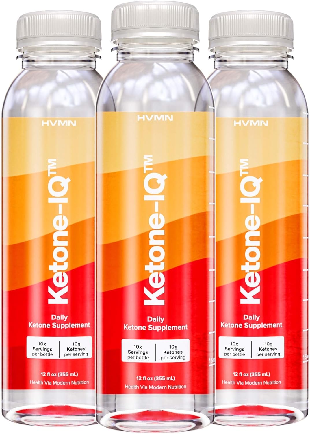 No Caffeine Exogenous Ketone Drink - 1 Month Supply of Caffeine-Free Energy Drinks with 10g Bioidentical Ketones Per Serving - Sugar Free, Salt Free, and All Natural (1 Month Supply)