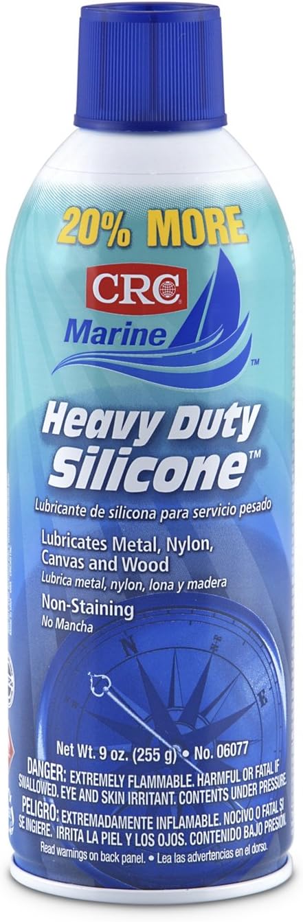 CRC Marine 06077 Marine Heavy Duty Silicone 9 oz. Spray Can