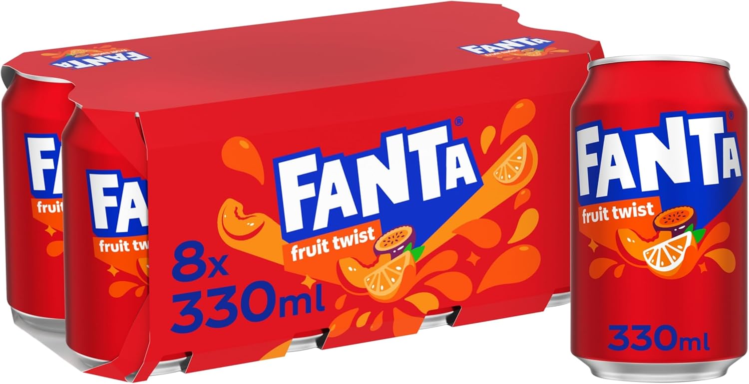 Fanta Fruit Twist 8 x 330ml Cans