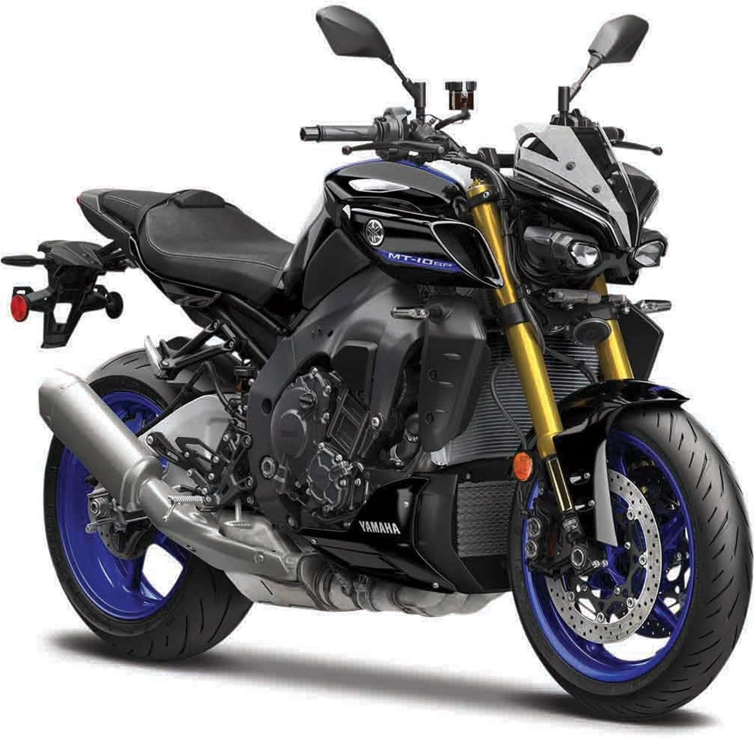 Maisto MOTORBIKE 2023 YAMAHA MT-10 SP - 1:18 Scale - Incredibly Detailed Die-Cast Replica Collectible Motorcycle Model, Multiple Colours