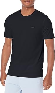 BOSS Men's Small Logo Cotton Crewneck T-Shirt