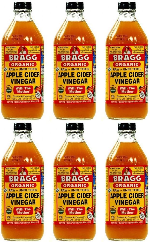 Braggs Apple Cider Vinegar x 6 (Pack of 6)