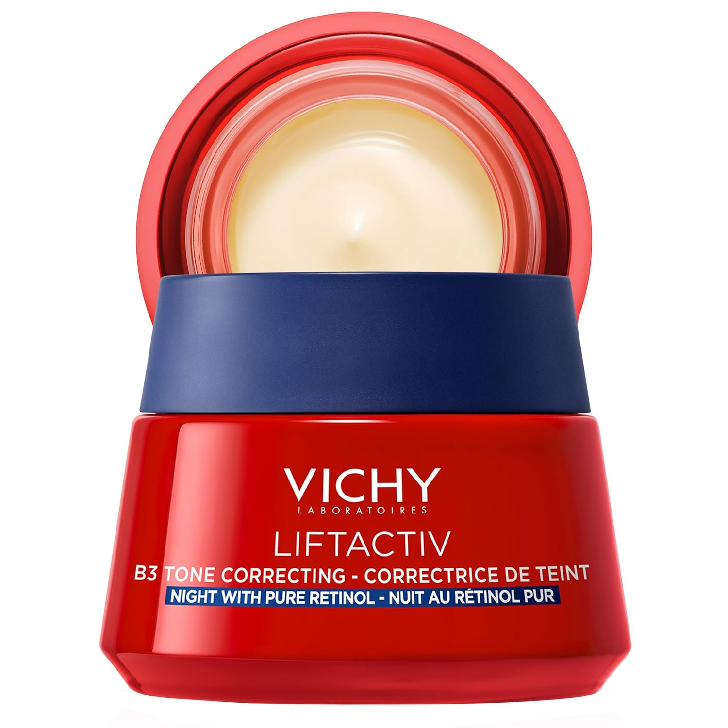VICHY Liftactiv B3 Tone Correcting Night Cream, 4% Niacinamide + 0.15% Pure Retinol, Anti Aging Face Cream Evens Skin Tone, Fade Dark Spots & Smooth Wrinkles, Formula Minimizes Risk Of Irritation