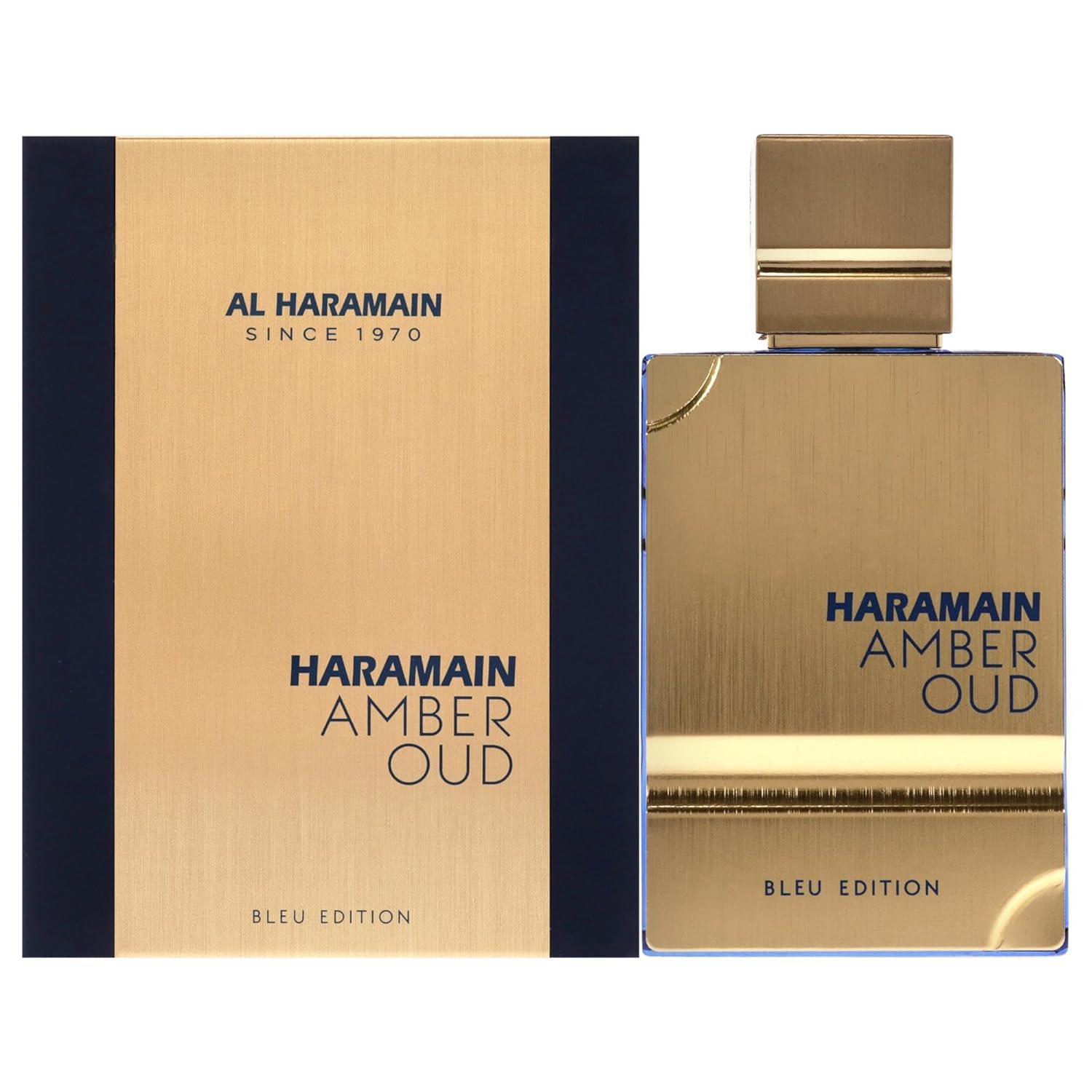 Al Haramain Amber Oud Bleu Edition - Cologne for Men - Long Lasting Perfume for Men - Arabian Perfume - Men's Cologne with Amber, Sandalwood - 2 oz