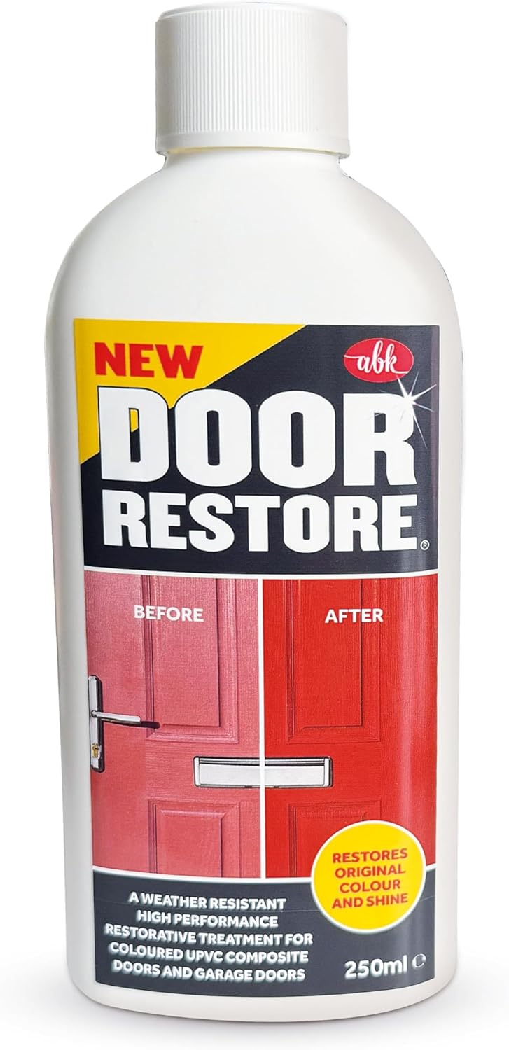 NEW DOOR RESTORE | Restore Color and Appearance of Faded Doors, Shutters & Outdoor Furniture | 8.5 FL OZ