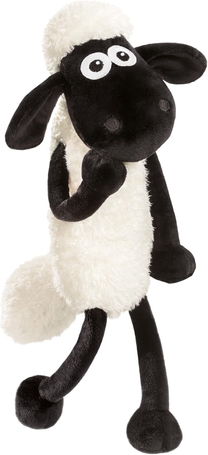 NICI Soft Toy Shaun the Sheep 25 cm – Sheep Cuddly Toys for Girls, Boys & Babies – Fluffy Stuffed Animal for Playing, Cuddling & Collecting – Cosy Plush Animals