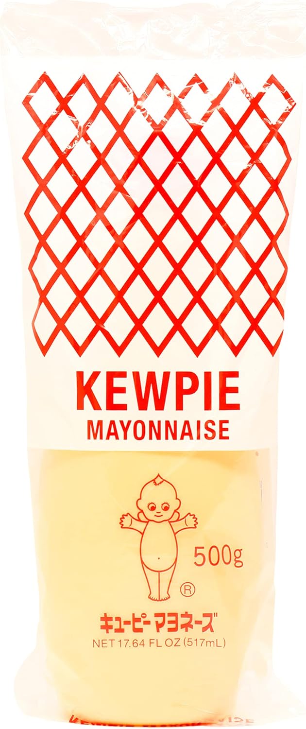Kewpie Mayonnaise Kewpie Mayonaise, 17.64-Ounce Tubes (Pack Of 2)