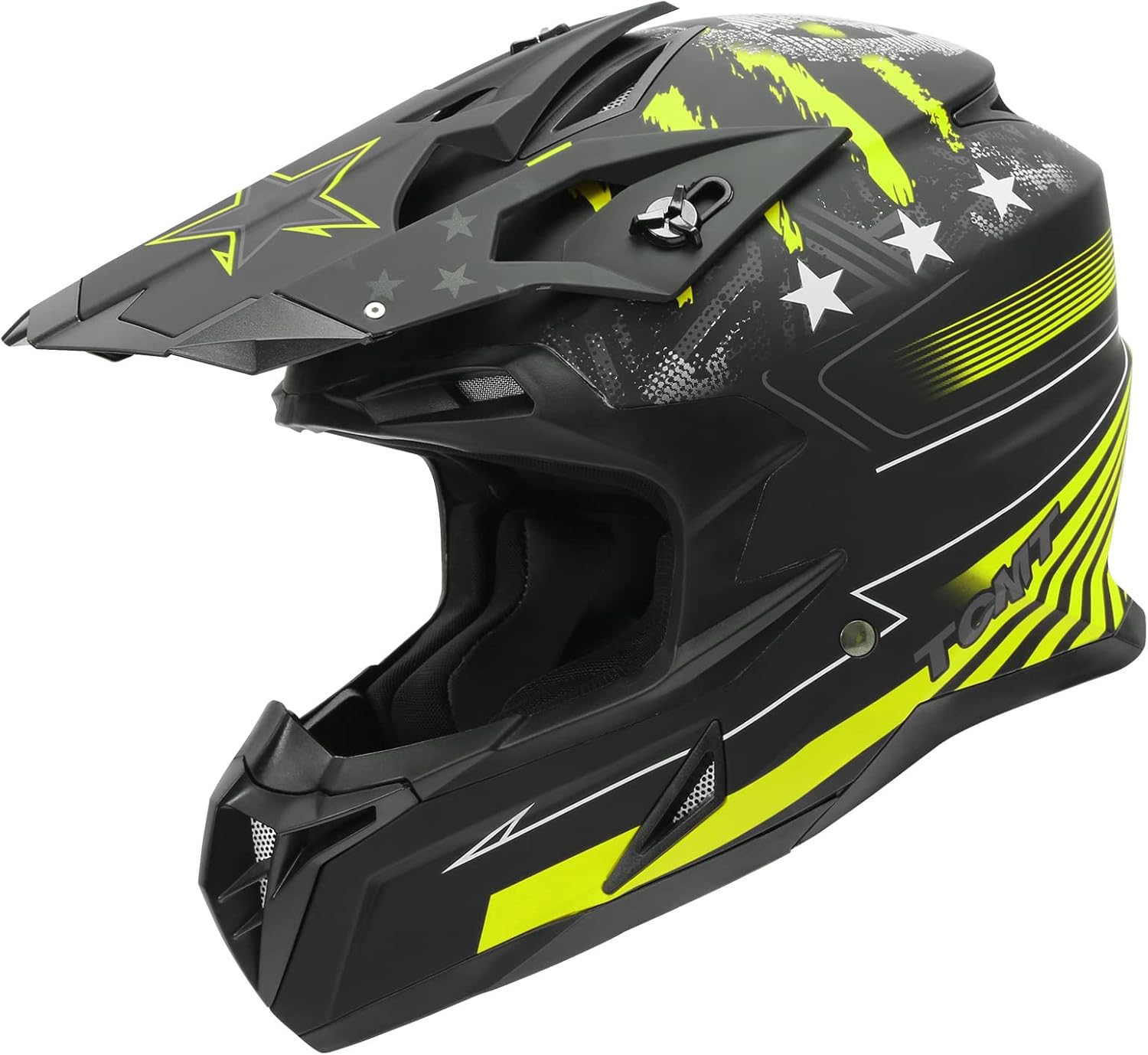 SLMOTO Adult ATV Motocross Dirt Bike Motorcycle BMX MX Downhill Off-Road MTB Mountain Bike Helmet for Men Women DOT Approved