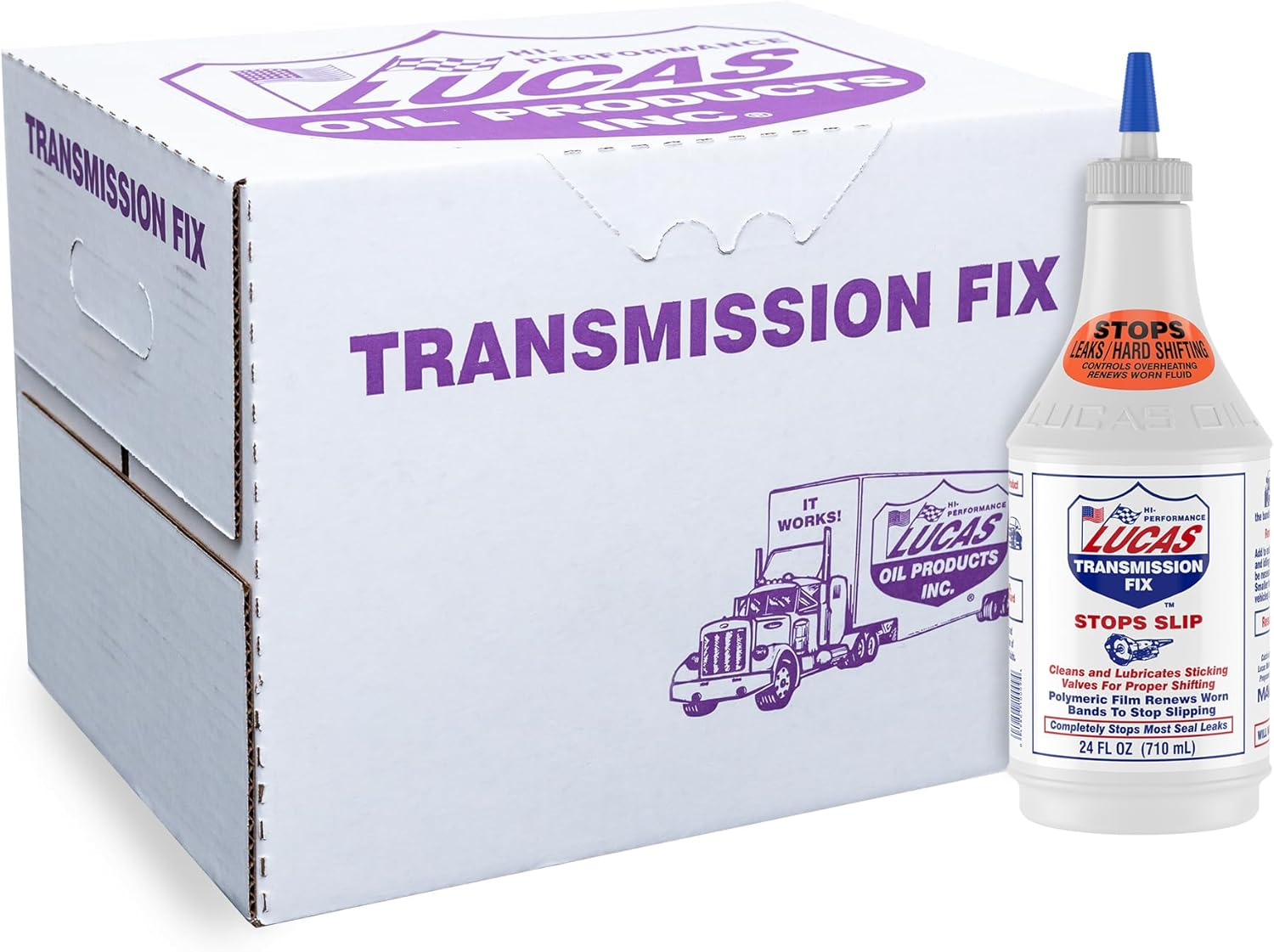 Lucas Oil 10009 Transmission Fix - 24 Ounce, White