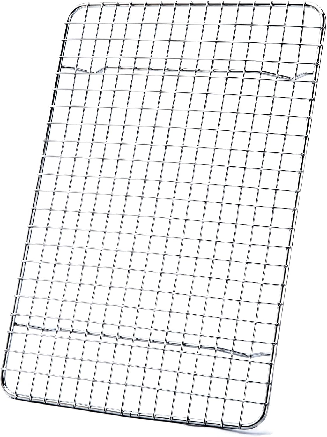 Aisoso Cooling Rack For Baking, Baking Rack with 18/8 Stainless Steel Bold Grid Wire, Multi Use Oven Rack Fit Quarter Sheet Pan, Oven and Dishwasher Safe, 8.5 x 12 Inches