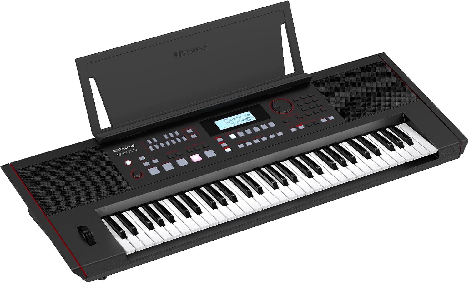 Roland E-X50 Electronic Arranger Keyboard – Easy-to-use | Stereo Speakers | Bluetooth | Professional Roland Sounds | Mic Input | Auto-accompaniment Function