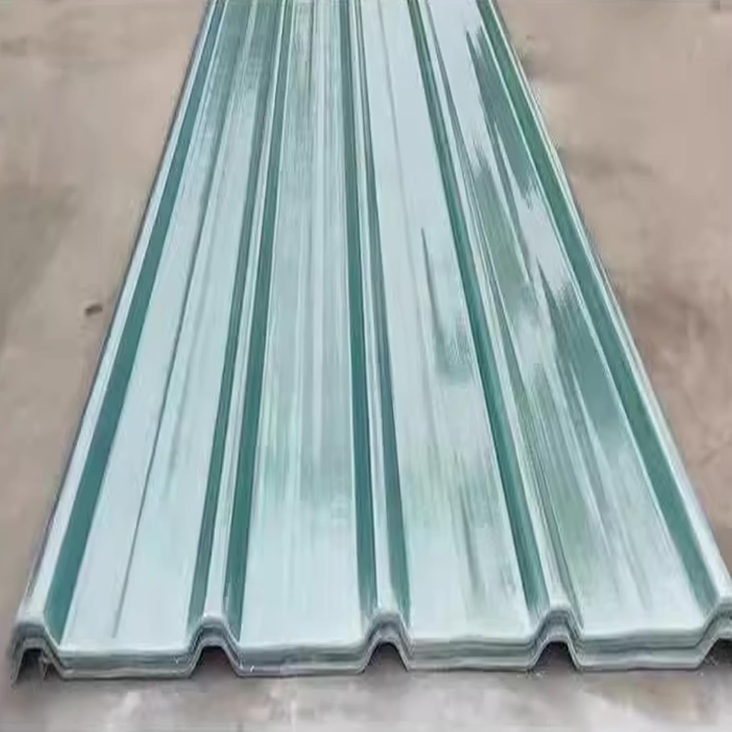 Clear Roofing Sheet,Cladding Walling Sheeting,Greenhouse Shed Roof Panel,Side Panels Roofing Tiles,1mm Fiberglass Daylighting Panels,3/5/8/12/15/18/20 Pcs Corrugated Sheet (35x83in,8 pcs)