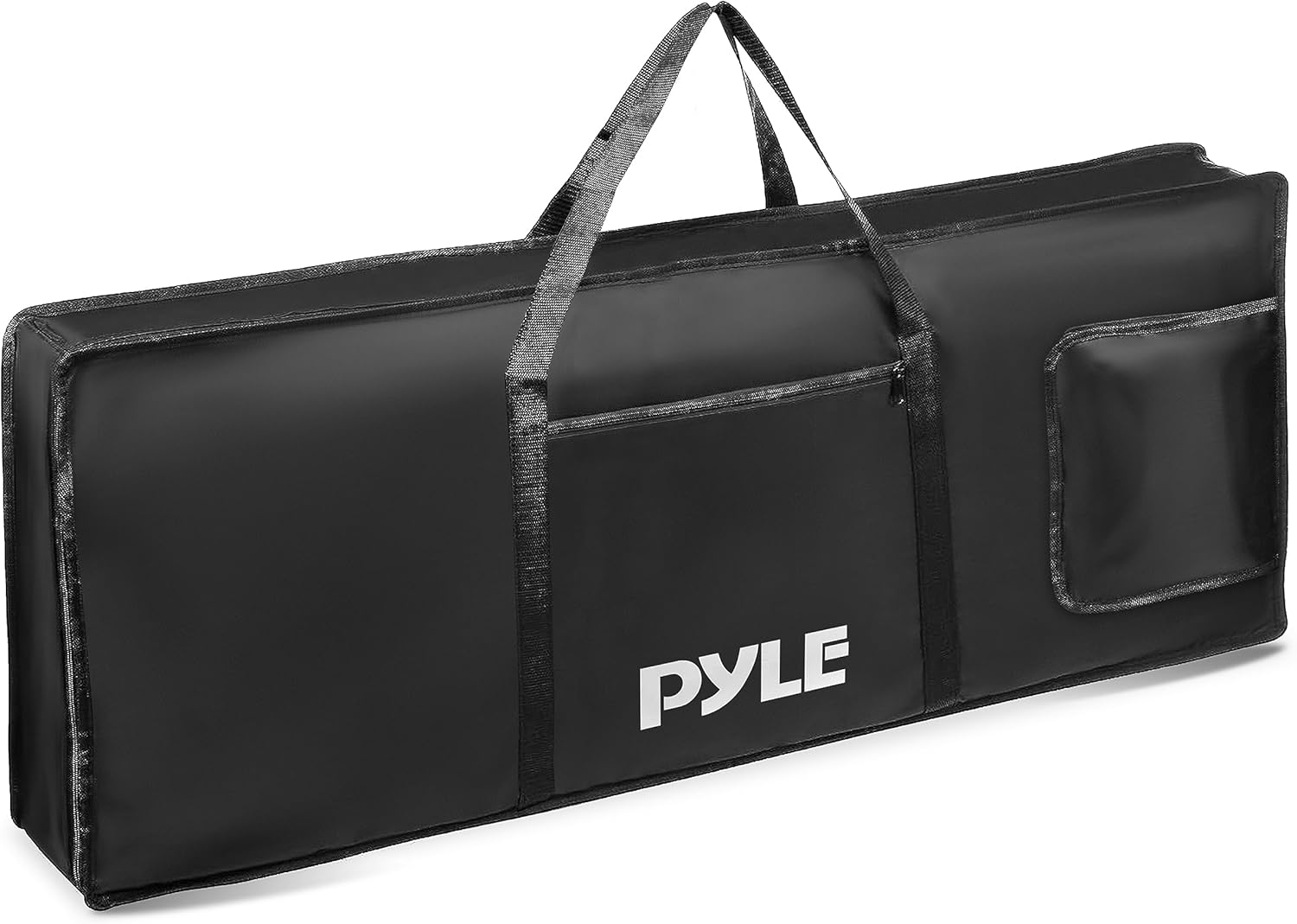 Pyle Keyboard Case, 61 Key Carrying Case Bag for Piano Keyboards, Protects and Covers Portable Digital Keyboard Water Resistant, Used for Models PKBRD6139BT, PKBRD6151PB, and PKBRD6175P