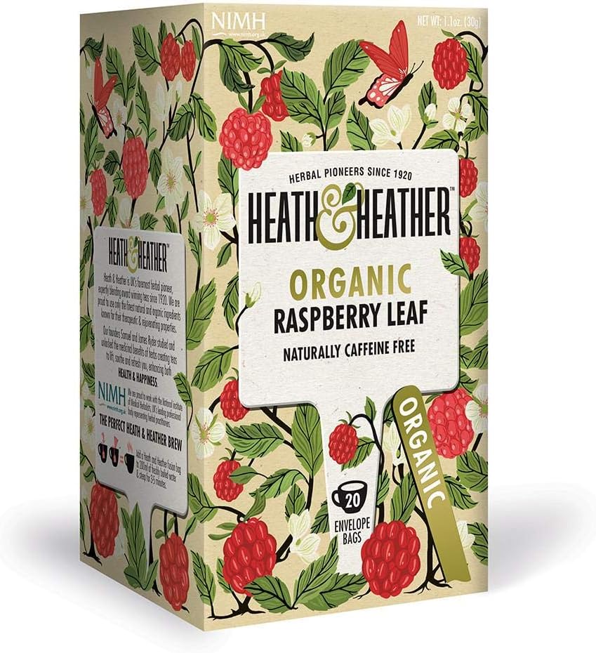 Heath & Heather Raspberry Leaf Tea - 2 x 20 Bags