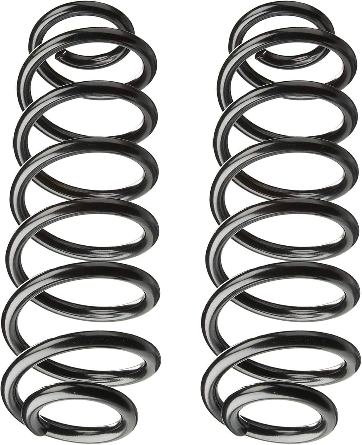 Pair Set of 2 Rear Coil Springs For VW Beetle Passat Jetta Eos Golf