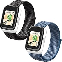 NewJourney Nylon Bands for T-Mobile SyncUP Kids Watch, 20mm Breathable Hook&Loop Strap Replacement for Boys Girls