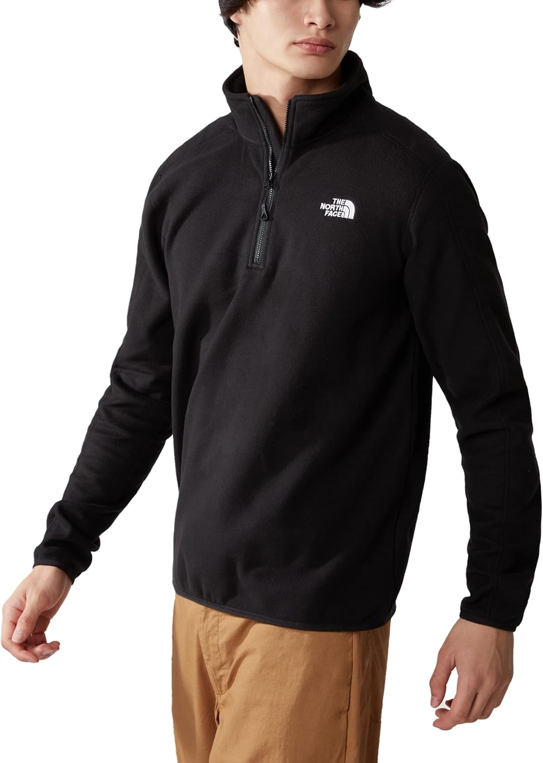 THE NORTH FACE - Men's Resolve Quarter-Zip Fleece - Quarter-Zip Jumper for Men - Eco-Friendly Outdoor Winter Hiking Jacket