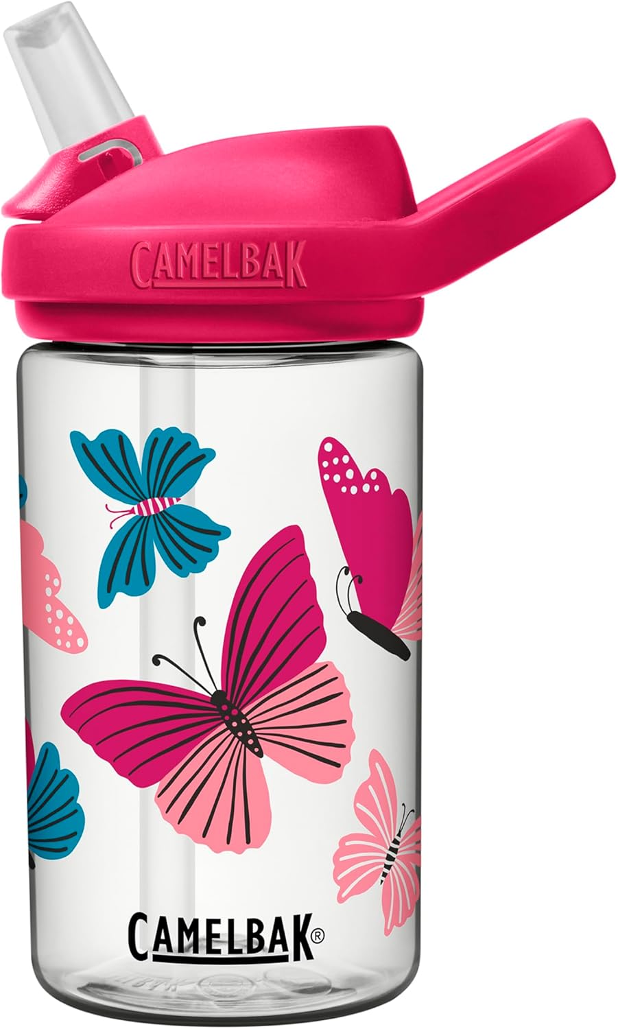 CamelBak Eddy+ Kids Bite Valve Straw Tritan Renew Water Bottle