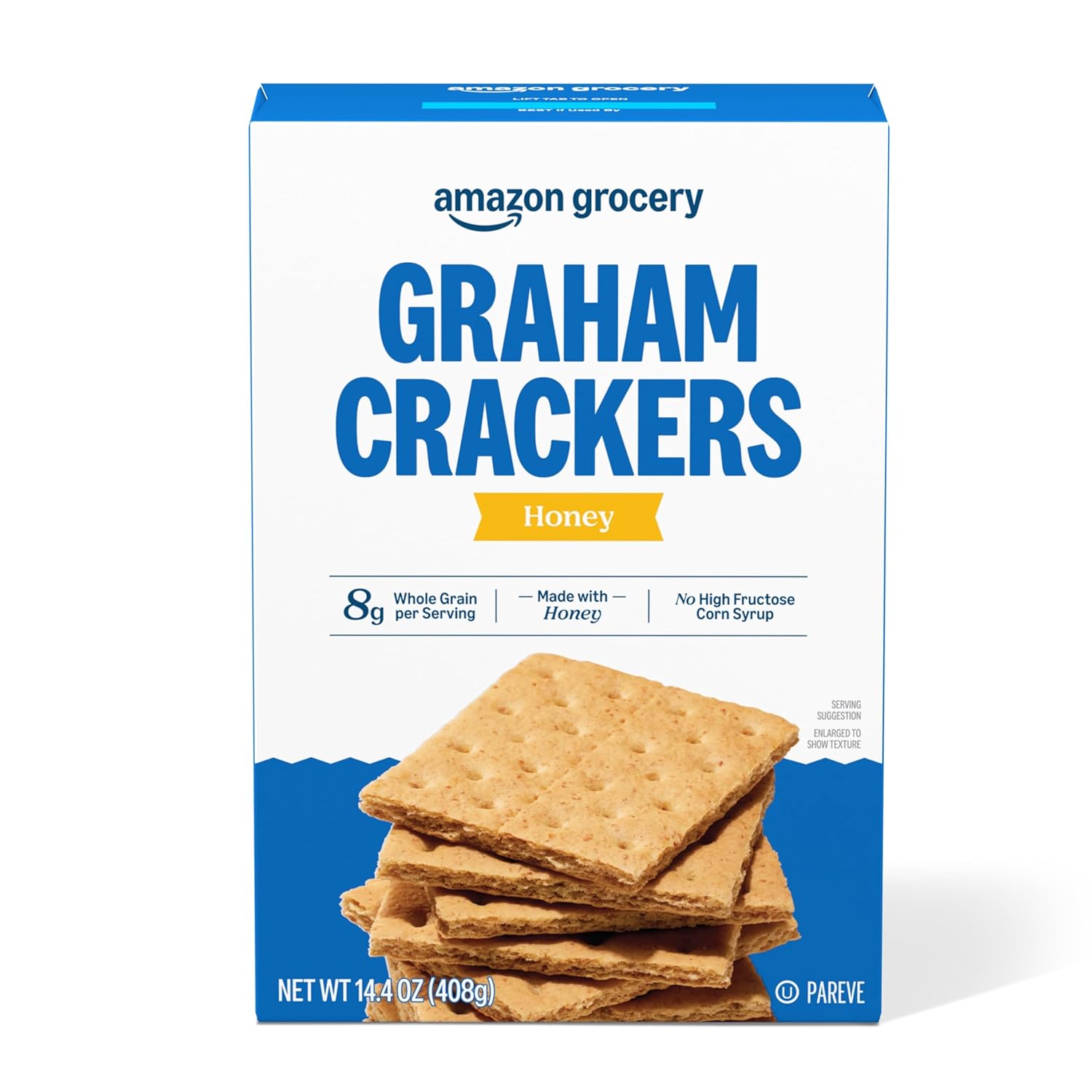 Amazon Grocery, Honey Graham Crackers, 14.4 Oz