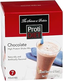 ProtiDIET Shake, 7 pouches, 7.5oz (Chocolate)