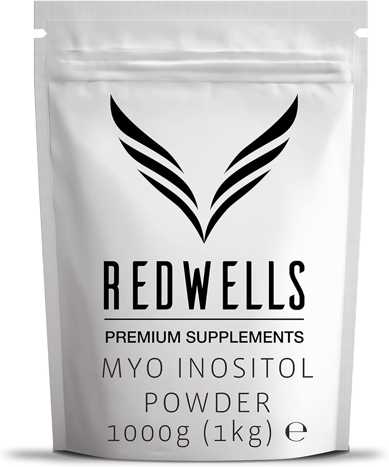 Myo Inositol Powder REDWELLS PCOS & Fertility GMO Free Vegan - 1kg Pack